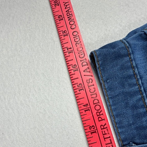 Vintage Levis Skosh More Comfort Orange Tab Jeans Size 33x31 - Picture 6 of 7